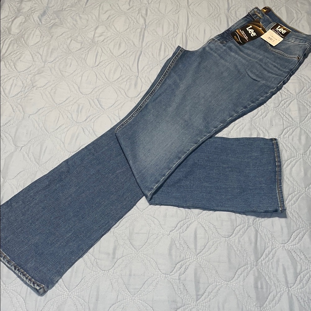 Lee Women's Classic Blue Flare Jeans